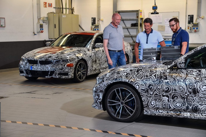 BMW 3 Series G20 prototype