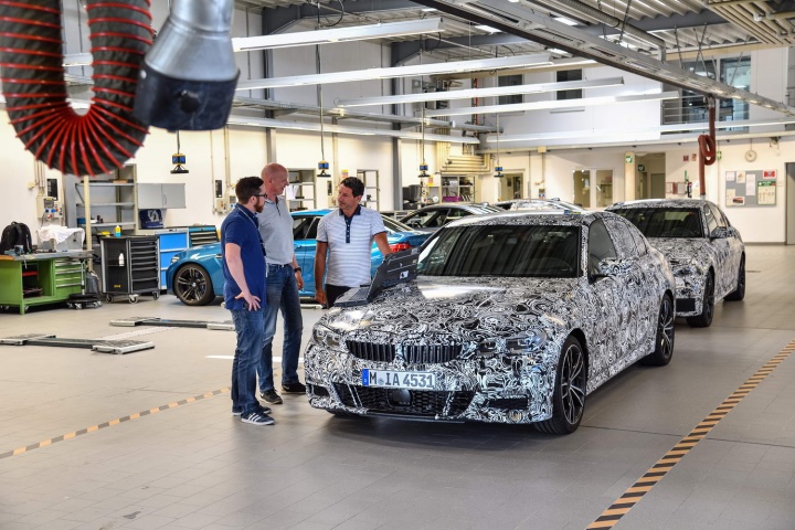 BMW 3 Series G20 prototype
