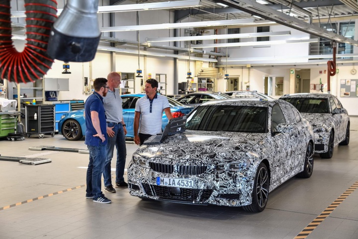 BMW 3 Series G20 prototype