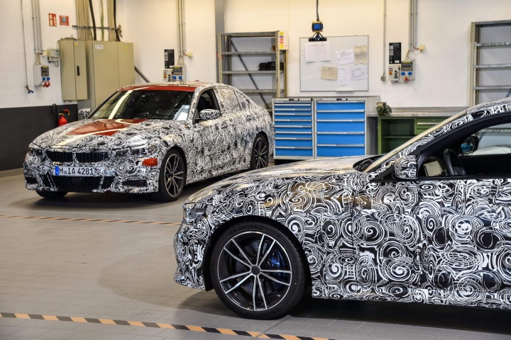 BMW 3 Series G20 prototype