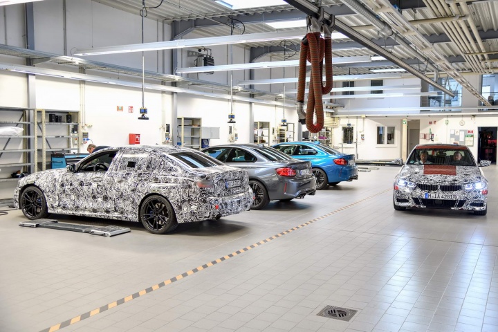 BMW 3 Series G20 prototype