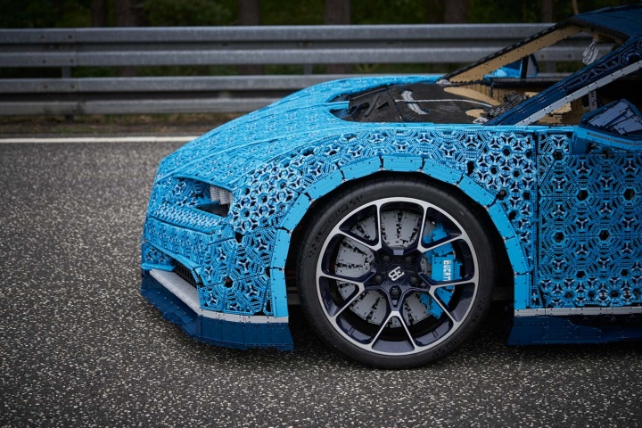 Lego builds full-size Chiron Technic model