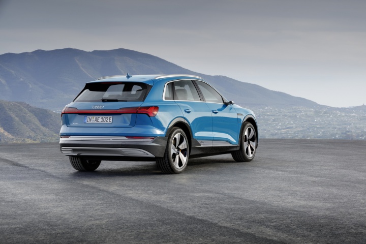 Audi shows its e-tron electric SUV