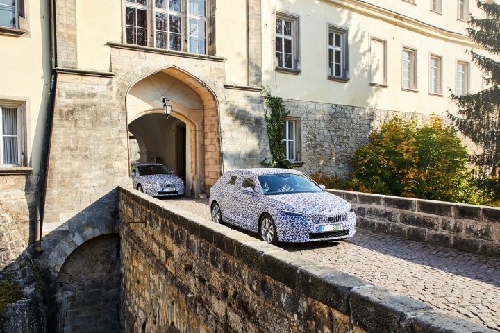 Skoda Scala (2019) prototype