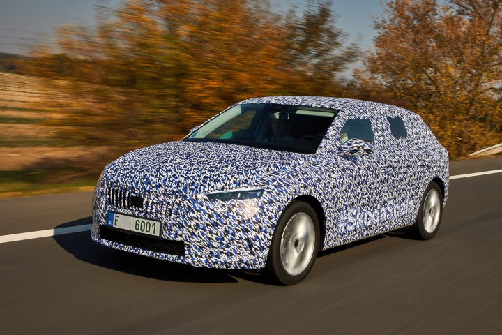 Skoda Scala (2019) prototype