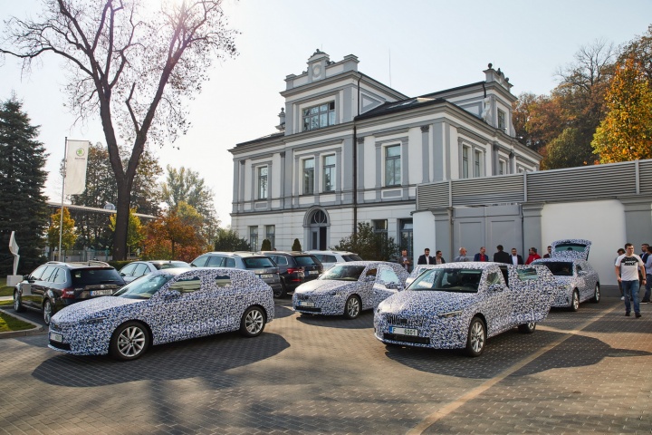 Skoda Scala (2019) prototype