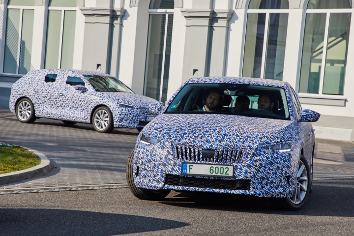 Skoda Scala (2019) prototype