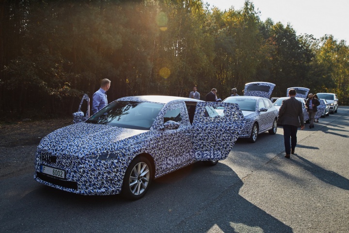 Skoda Scala (2019) prototype