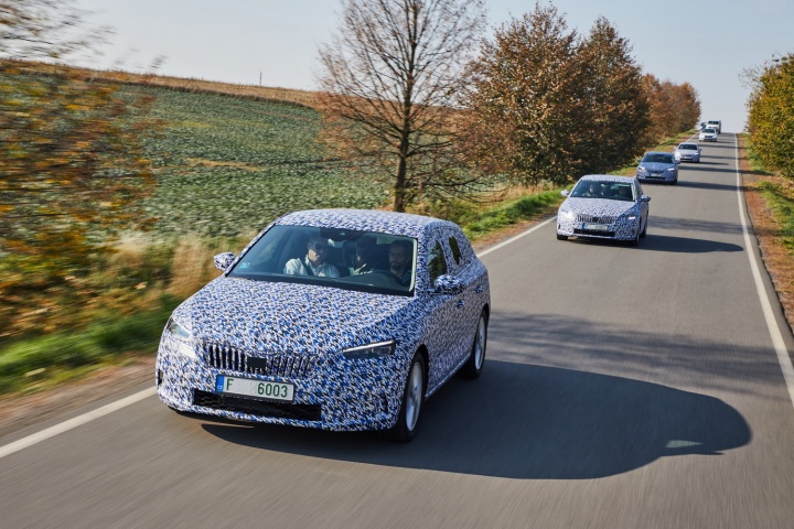 Skoda Scala (2019) prototype