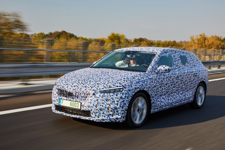 Skoda Scala (2019) prototype
