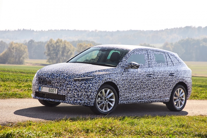 Skoda Scala (2019) prototype