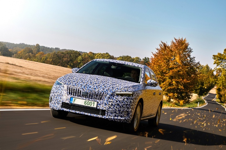 Skoda Scala (2019) prototype