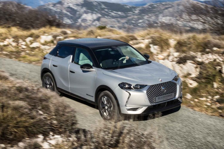 DS 3 Crossback E-Tense prototype (2019)