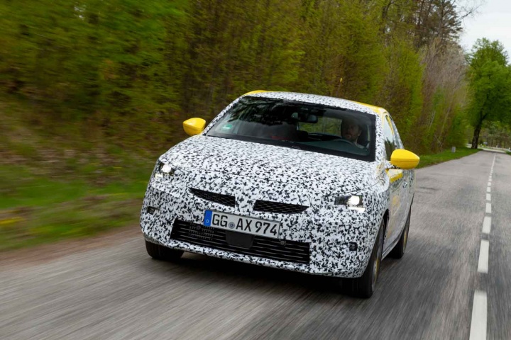 2020 Opel Corsa F Spied, Looks Different From All-New Peugeot 208