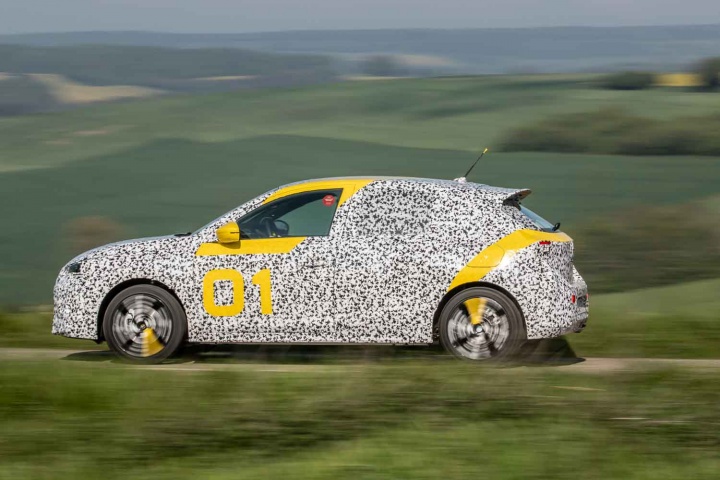 Opel Corsa F (2019 prototype)