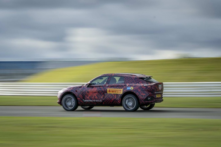 Aston Martin DBX SUV enters final testing