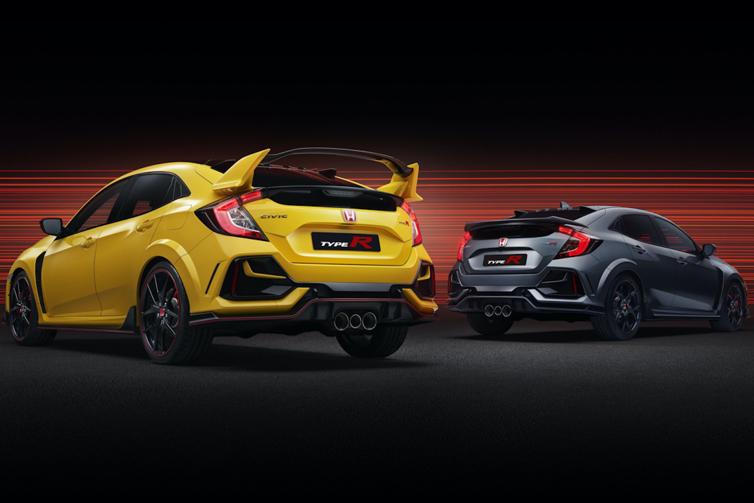 New versions of the Honda Civic Type-R
