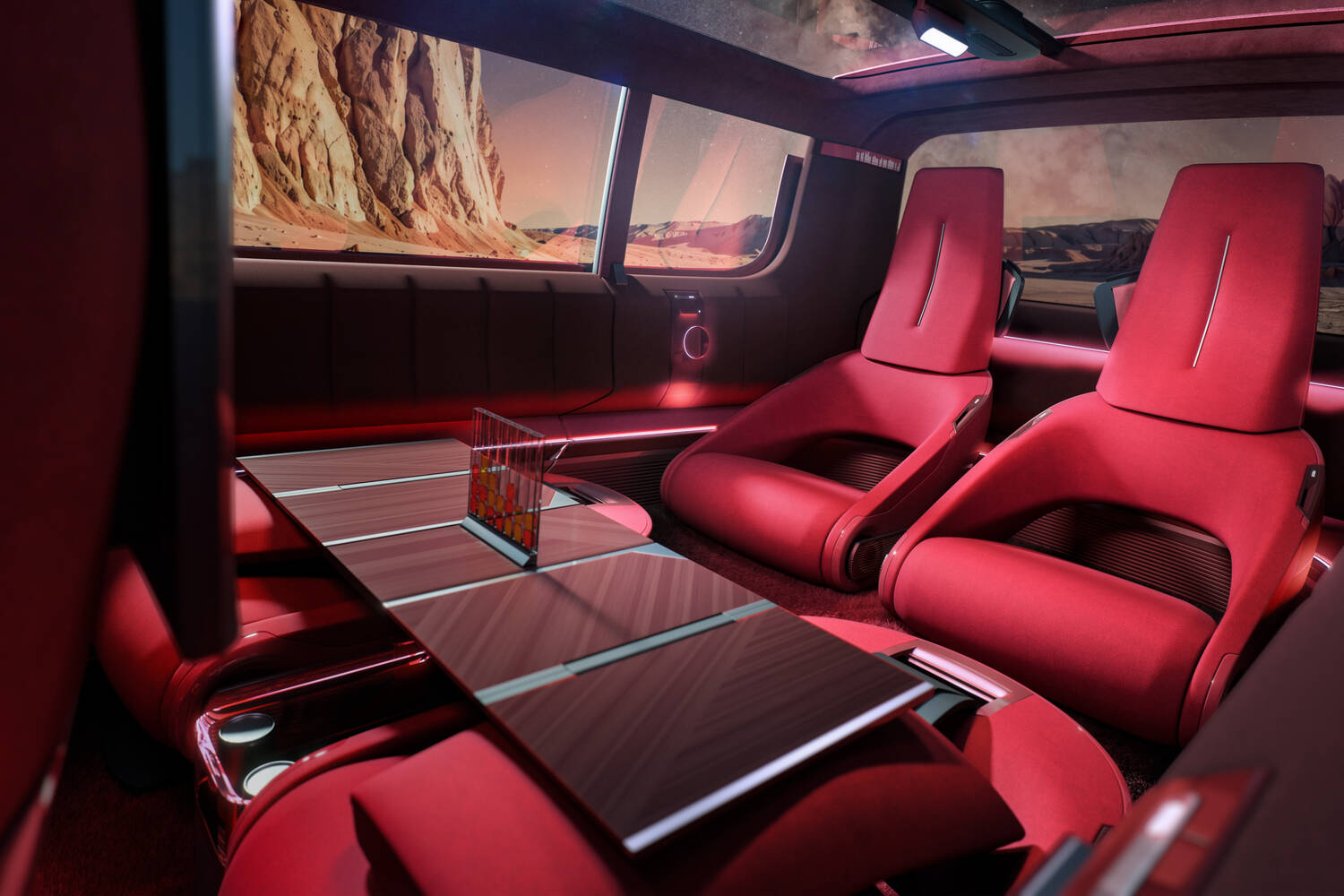 Electric Renault MPV of the future gets Connect 4 built into its versatile, 'retrofuturistic' cabin