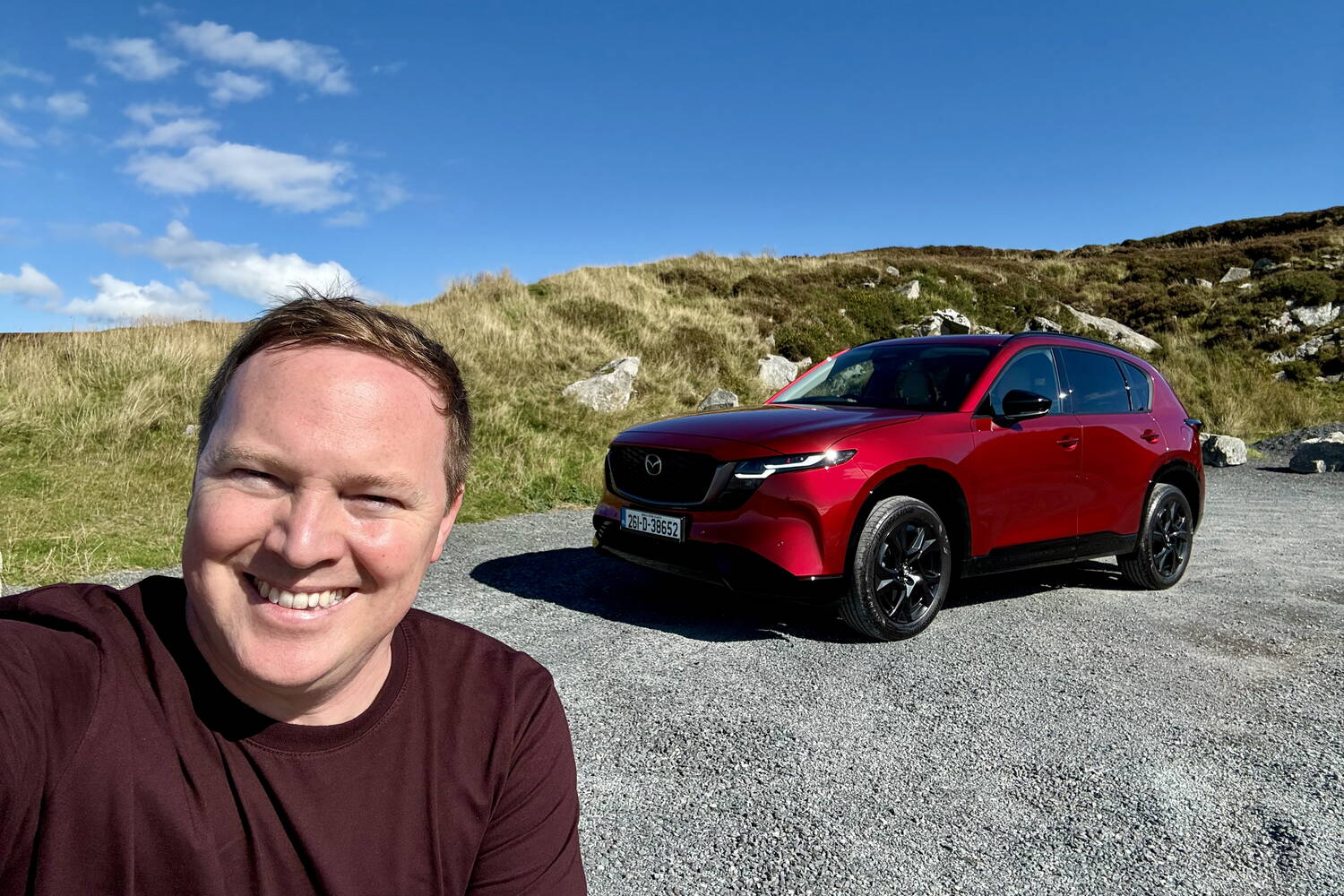 Shane's turn to try out the new Mazda CX-5