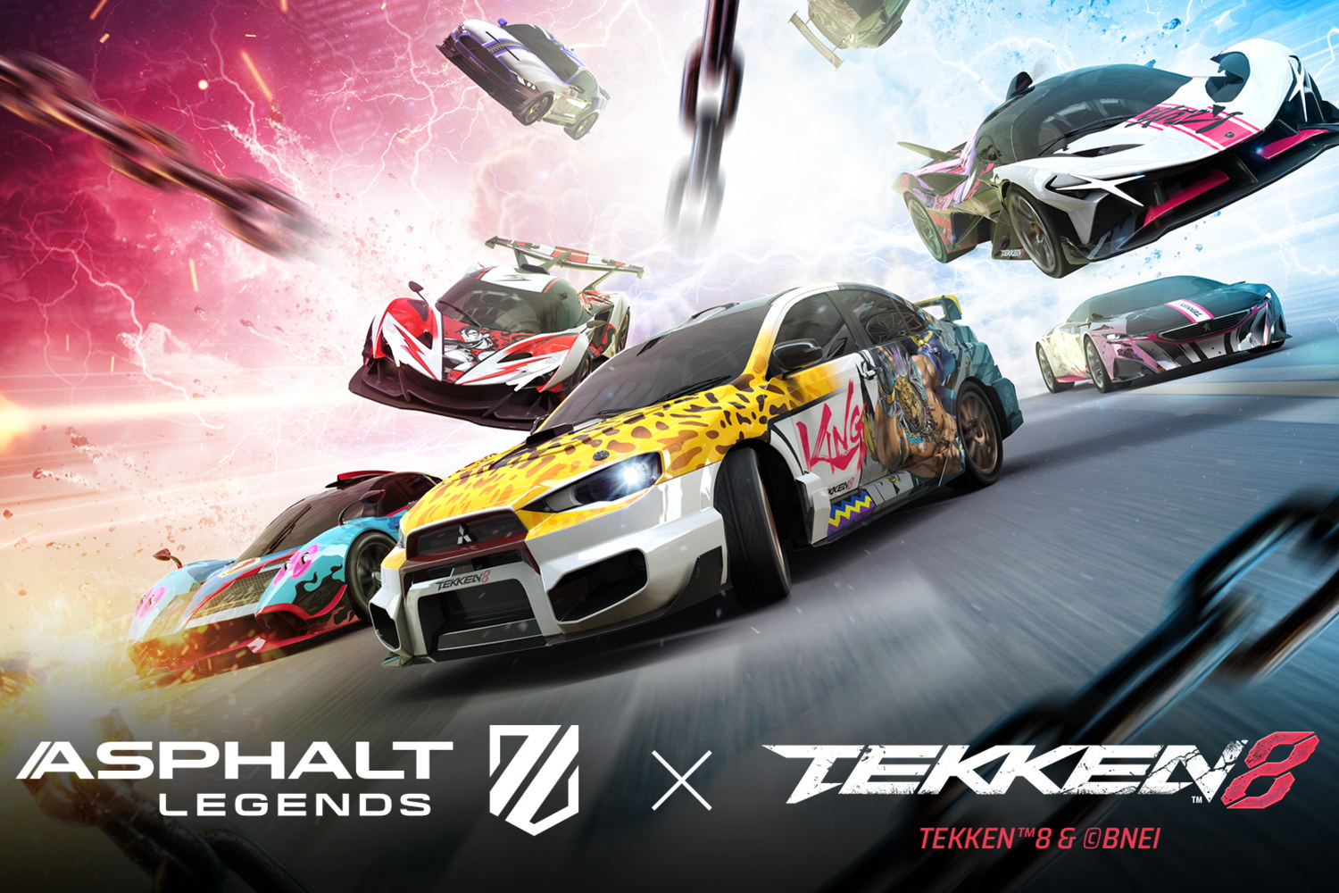 Tekken 8 picks a fight with Asphalt Legends in new gaming collab