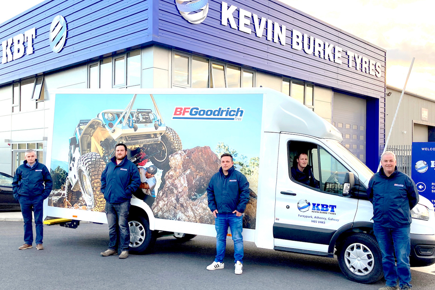 Car Industry News | Kevin Burke Tyres signs BF Goodrich contract | CompleteCar.ie