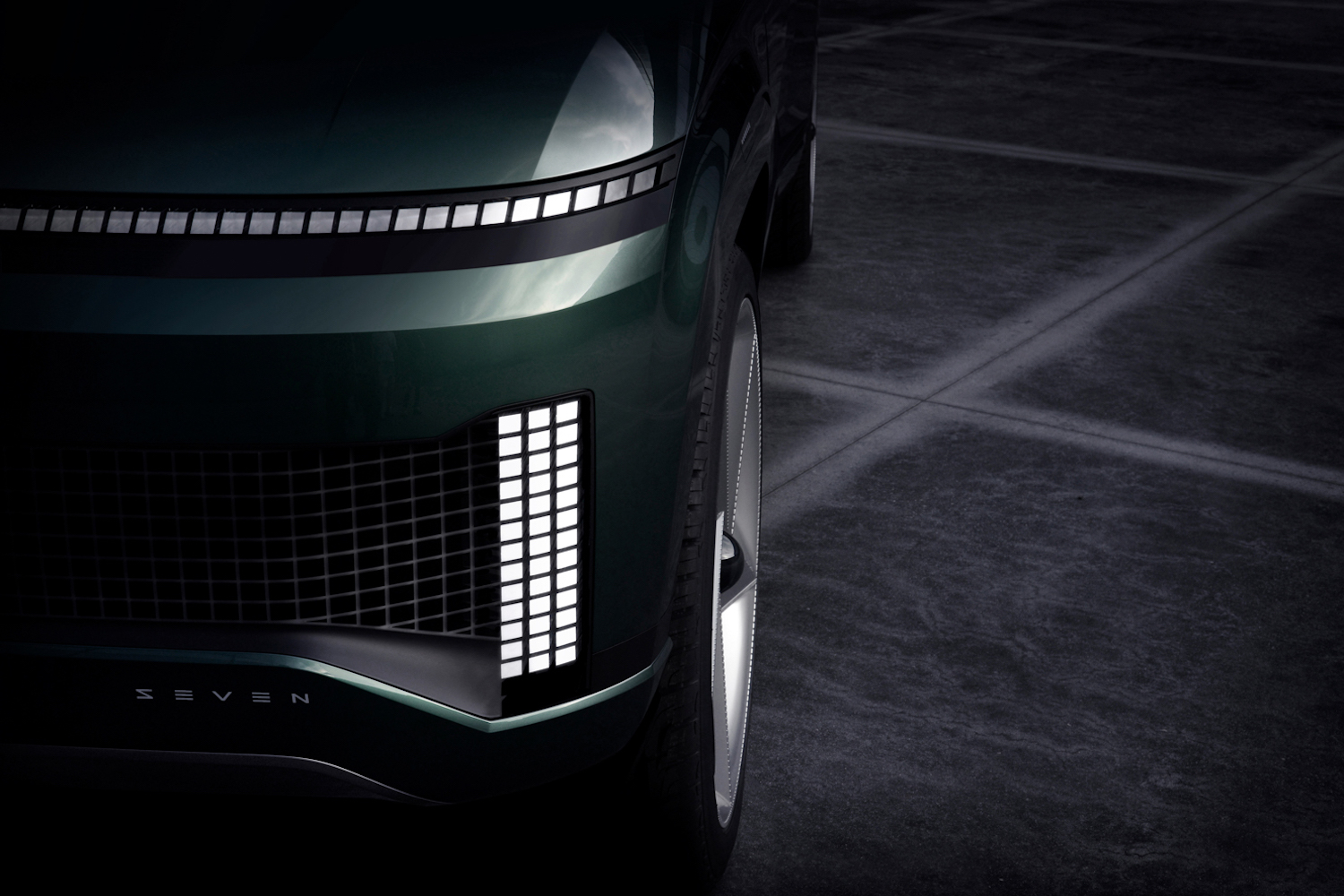 Car News | Hyundai teases new Seven electric SUV concept | CompleteCar.ie