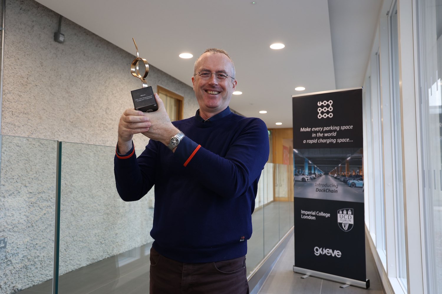 EV charging venture wins UCD award