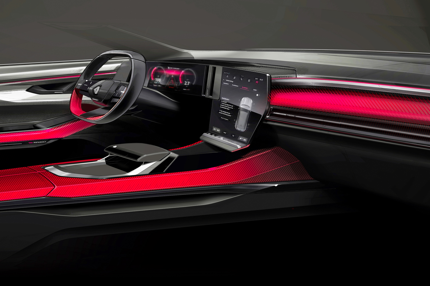 Car News | Renault Austral interior revealed | CompleteCar.ie