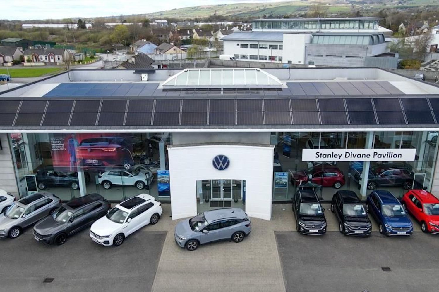 Kerry Volkswagen dealer switches to solar