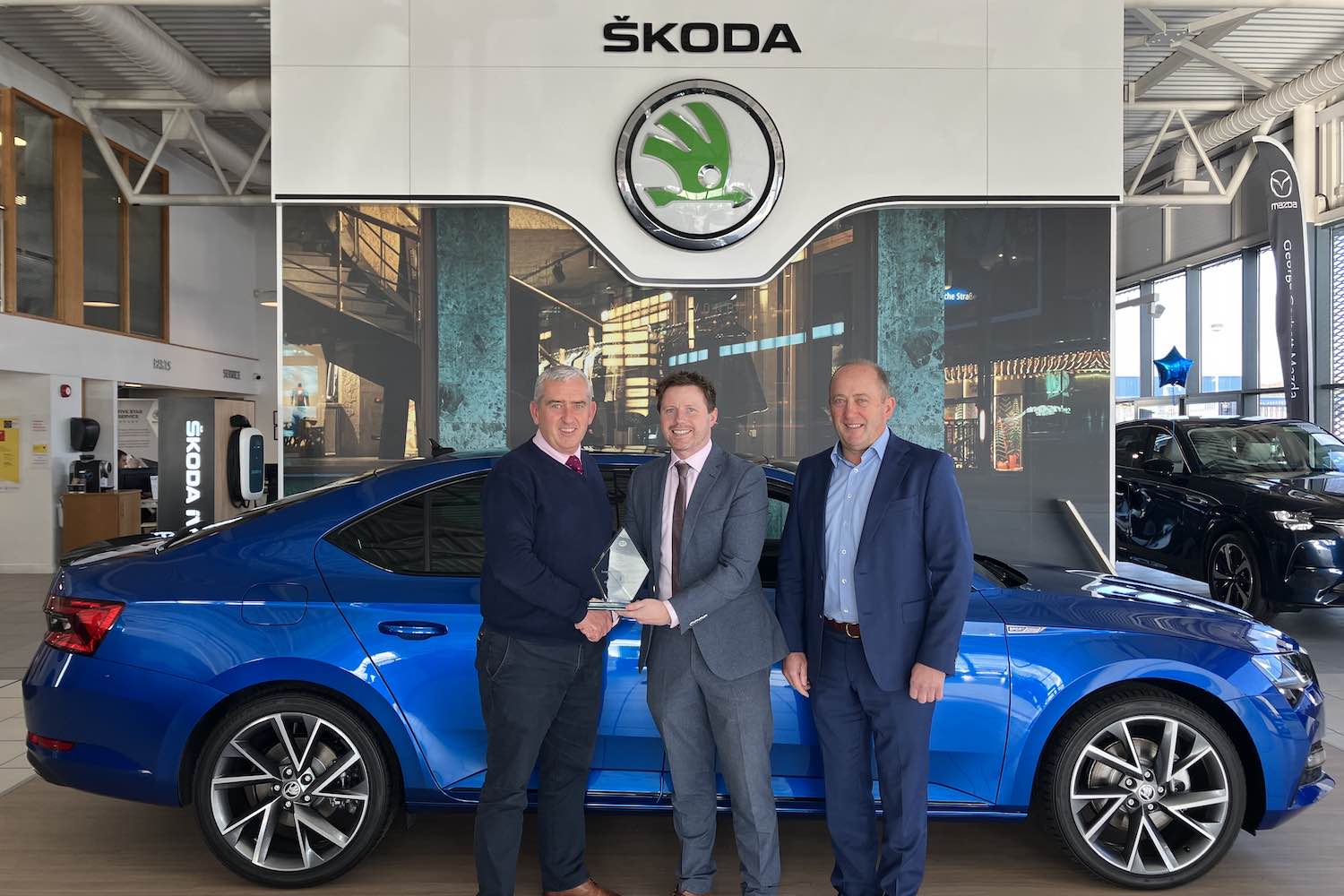 Car Industry News | George Corbett is Skoda dealer of the year | CompleteCar.ie