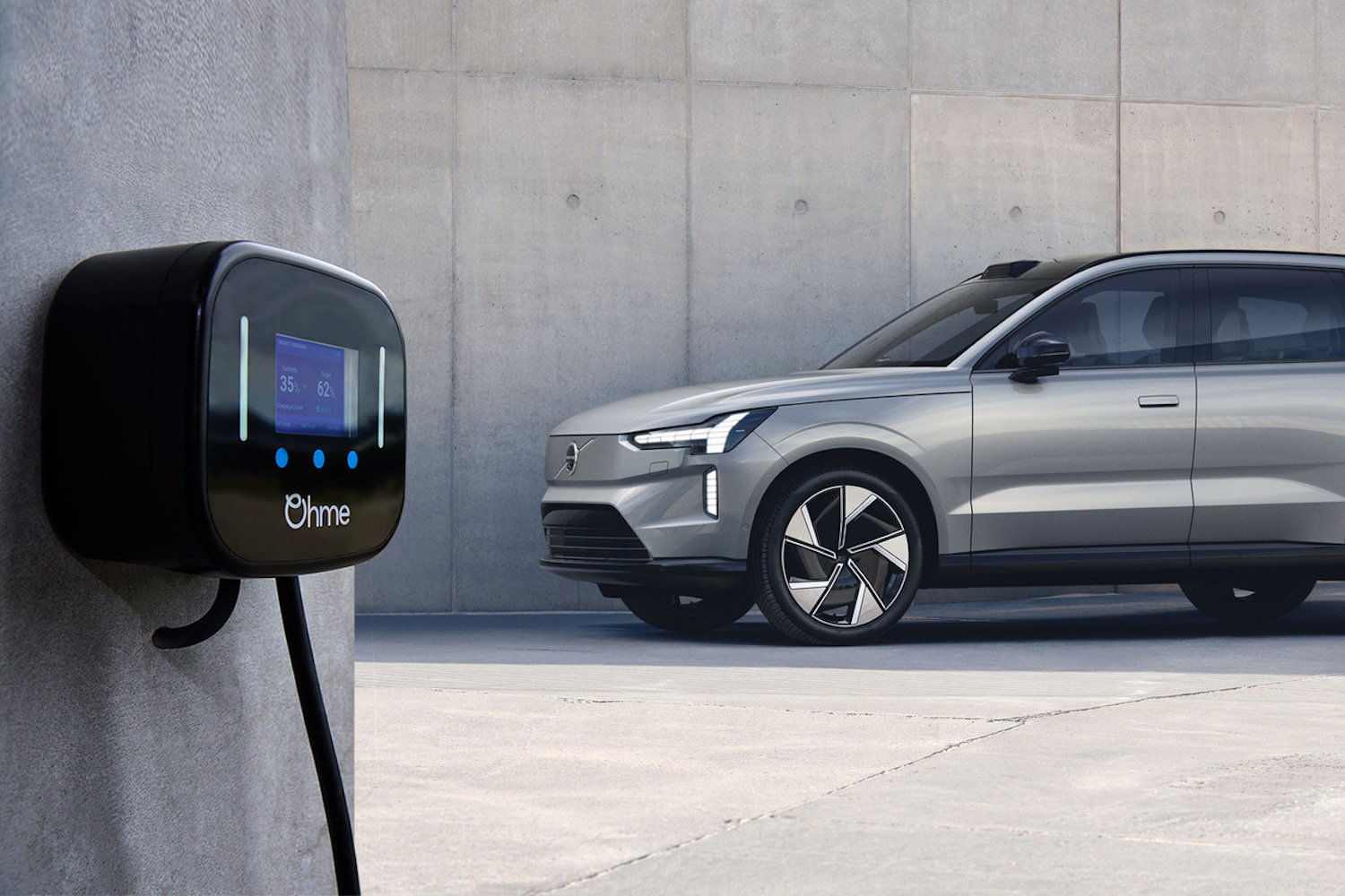 Car Industry News | Ohme and Volvo join charging forces | CompleteCar.ie