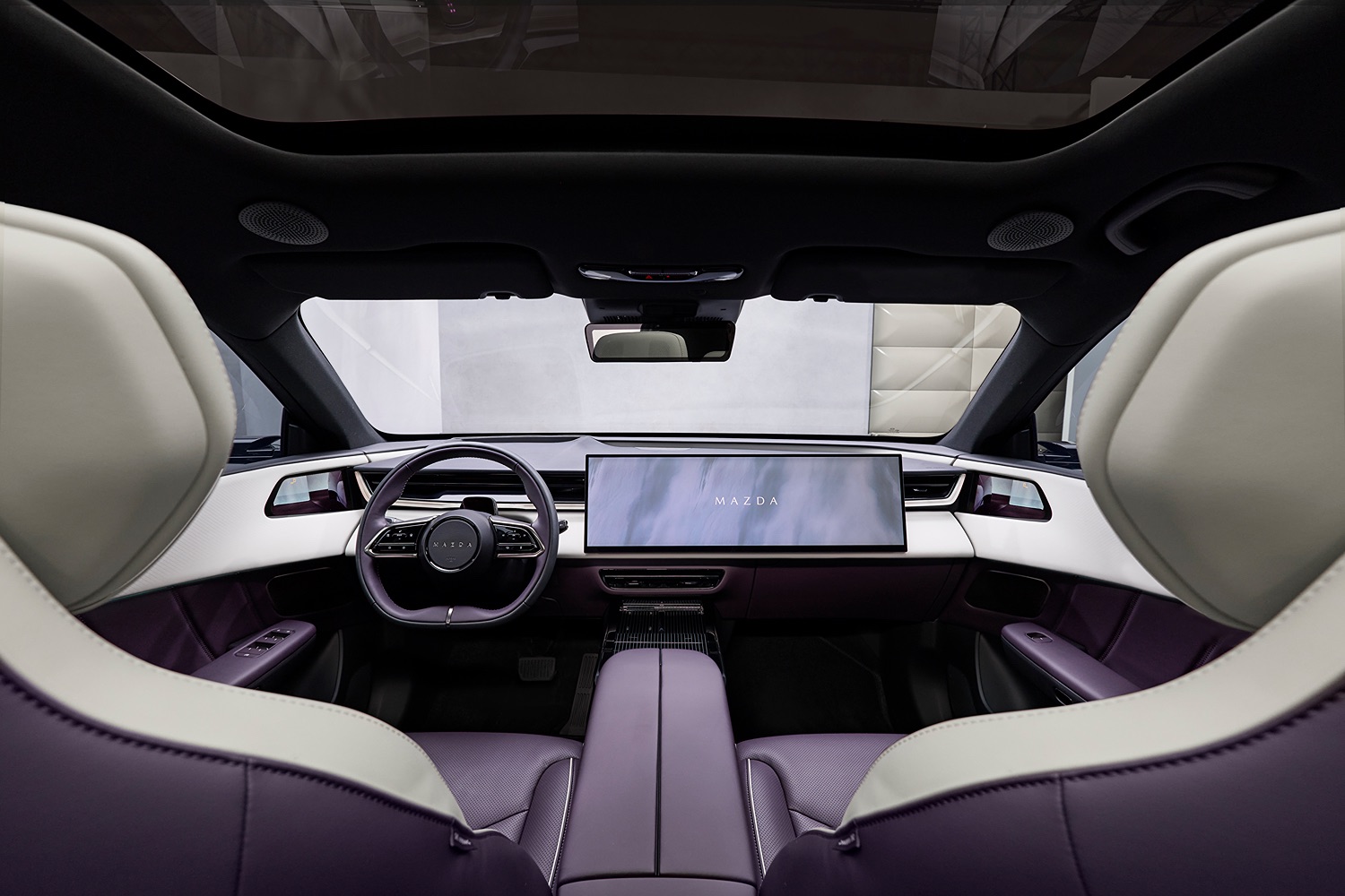 Mazda CX-6e cabin draws on Japanese design