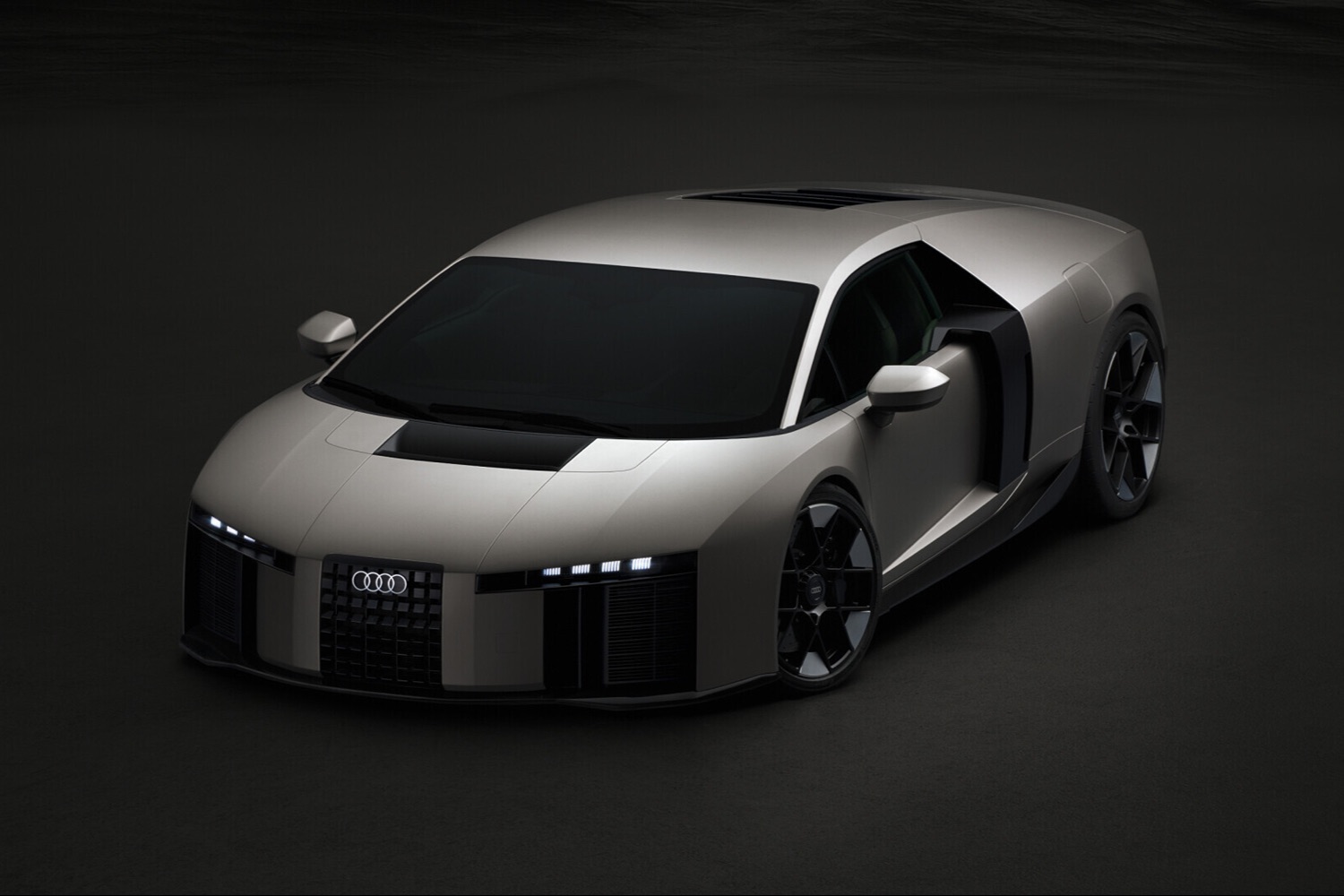 Audi Nuvolari concept previews hybrid supercar