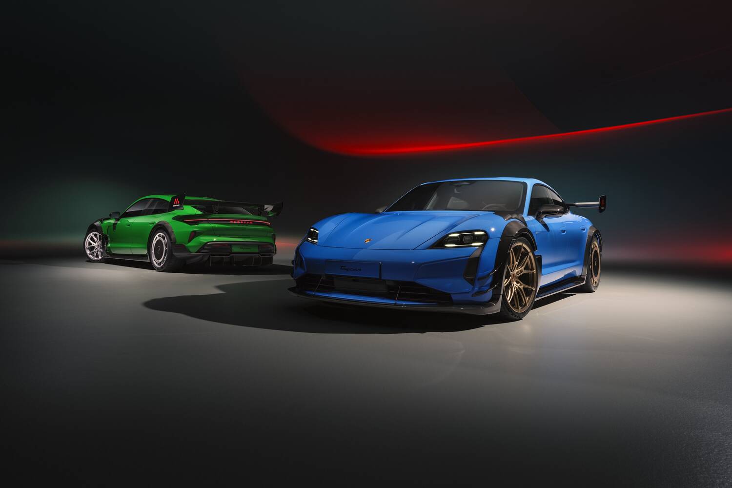 Simulated gear changes and more for updated Porsche Taycan