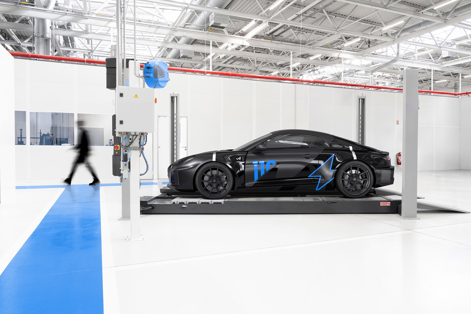 Alpine reveals electric A110 Future development car