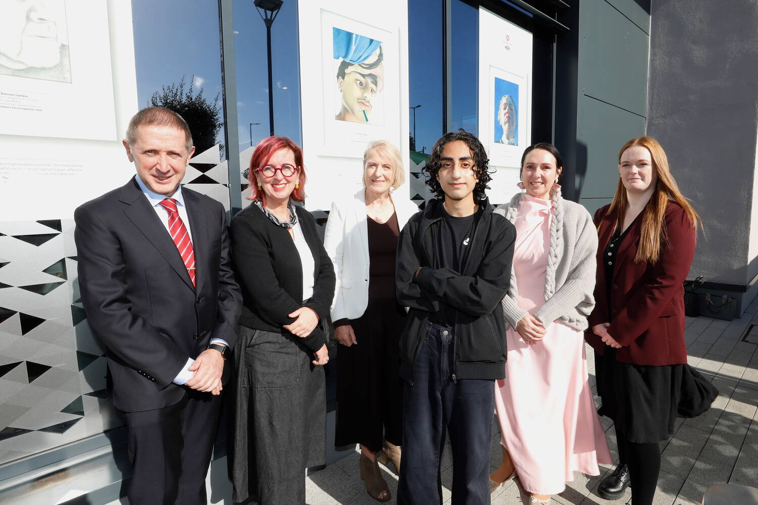 Children’s artworks on display at Junction 14 services