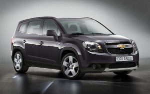 New Chevrolet people carrier