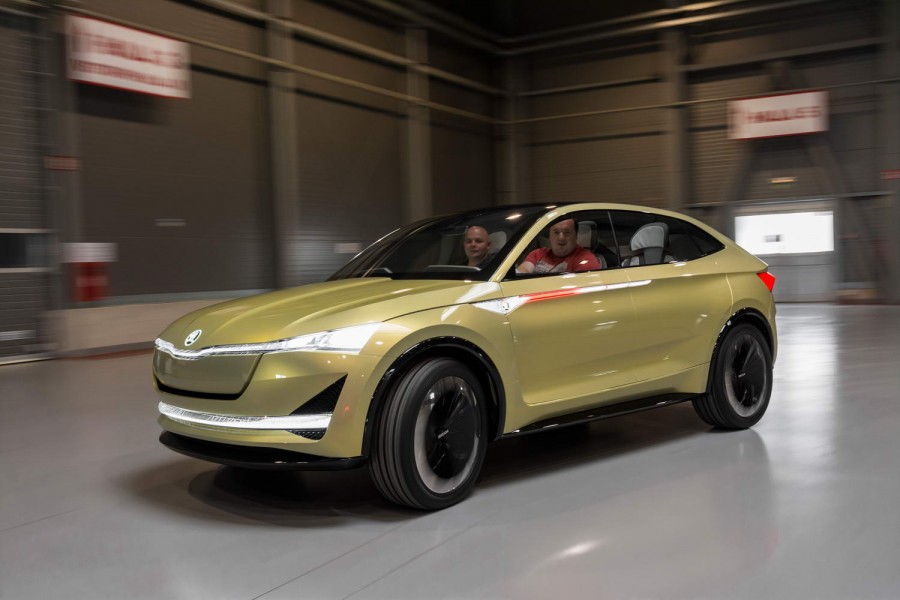 Skoda Vision E Reviews Test Drives Complete Car